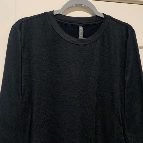 Vuori Daydream Crew Black Long Sleeve Tee T-Shirt Women's XL - Picture 4 of 8